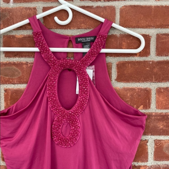 Bisou Bisou beaded cutout top - Picture 4 of 8